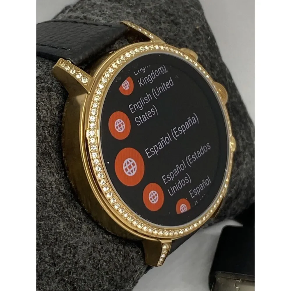 Fossil Gen 4 Authentic Digital Dial Smart Watch Custom Band FTW6011 BA333
